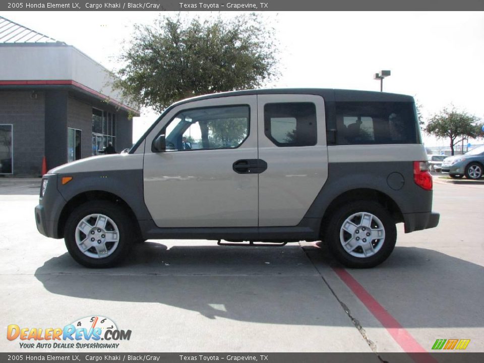 2005 Honda Element LX Cargo Khaki / Black/Gray Photo #4