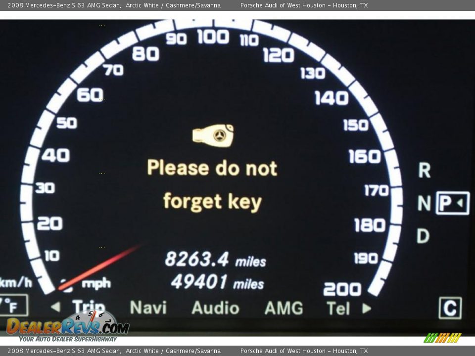 2008 Mercedes-Benz S 63 AMG Sedan Arctic White / Cashmere/Savanna Photo #4