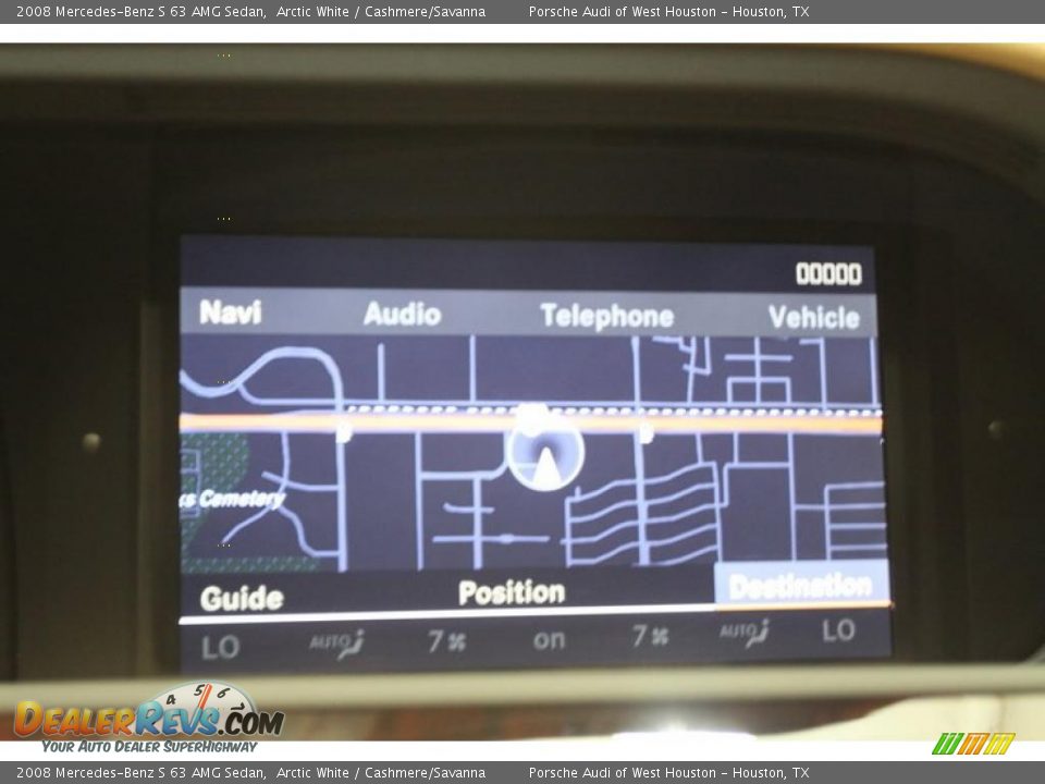 2008 Mercedes-Benz S 63 AMG Sedan Arctic White / Cashmere/Savanna Photo #26