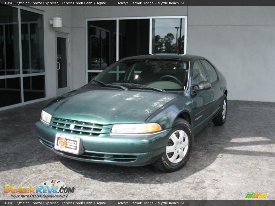 1998 Plymouth Breeze Expresso Forest Green Pearl / Agate Photo #1