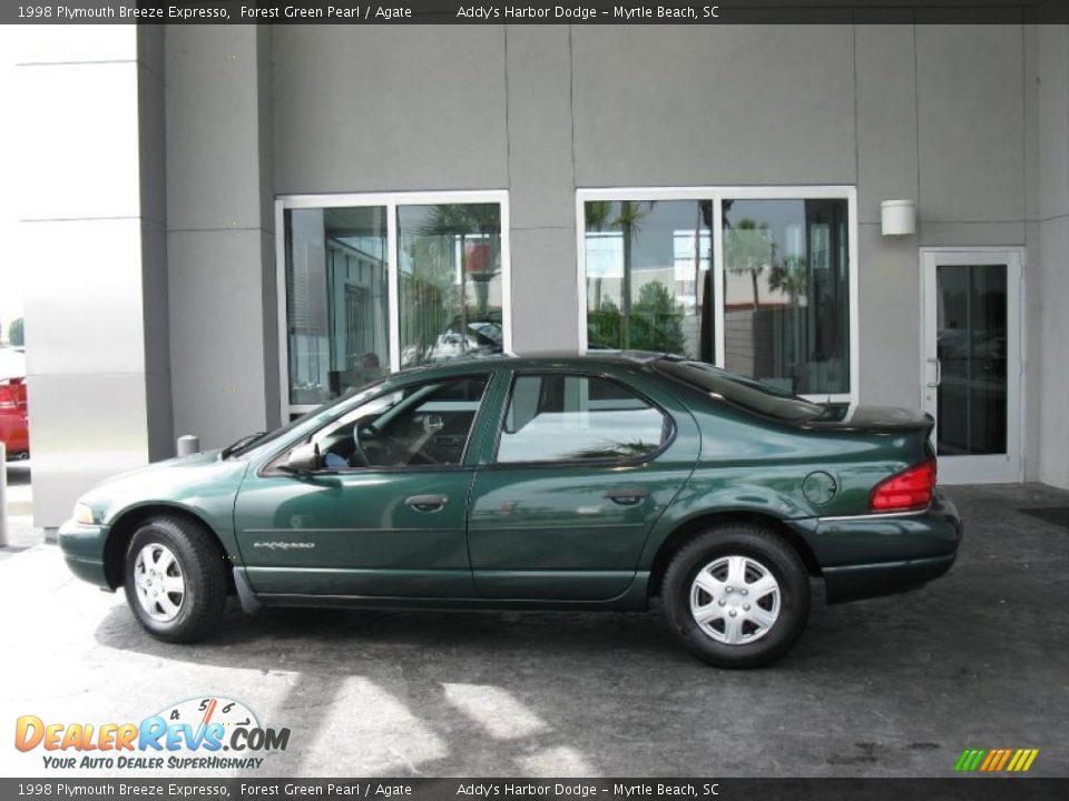 1998 Plymouth Breeze Expresso Forest Green Pearl / Agate Photo #2