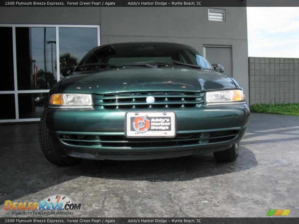 1998 Plymouth Breeze Expresso Forest Green Pearl / Agate Photo #3