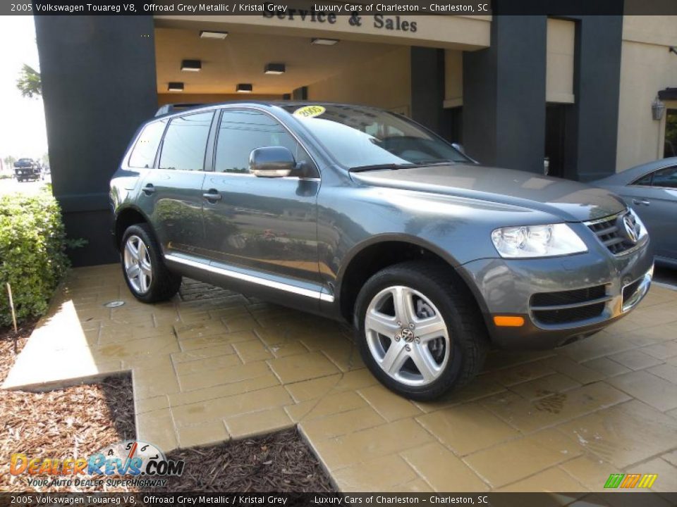 2005 Volkswagen Touareg V8 Offroad Grey Metallic / Kristal Grey Photo #1