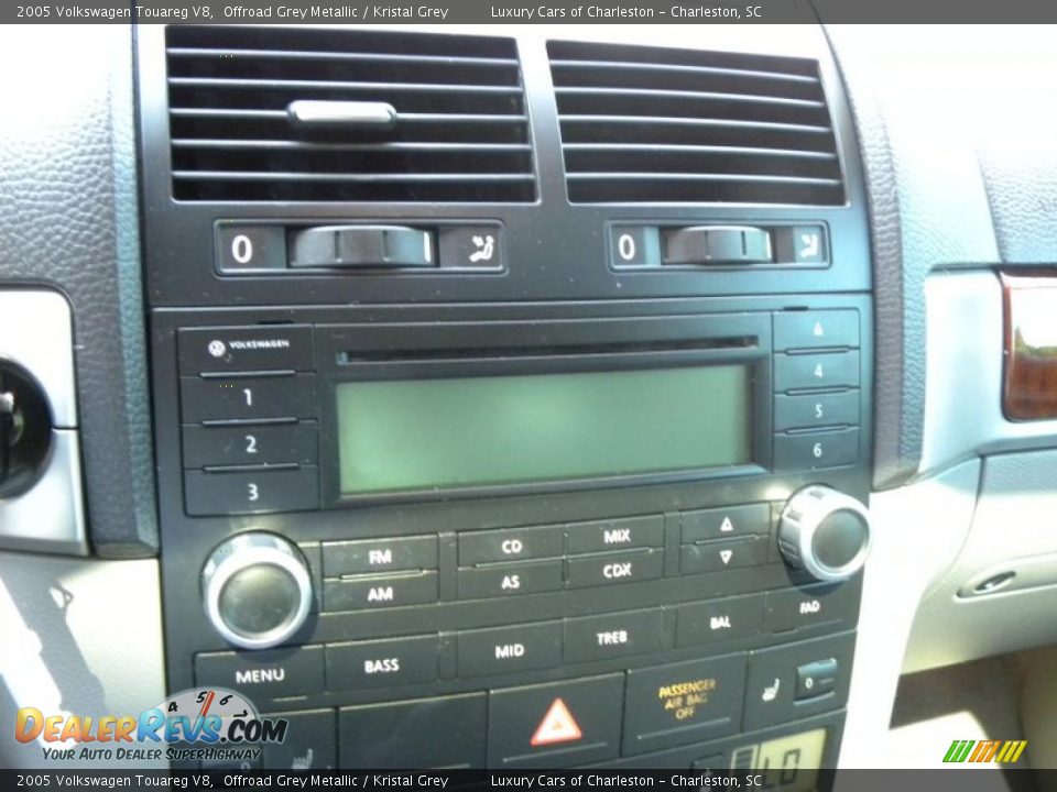 2005 Volkswagen Touareg V8 Offroad Grey Metallic / Kristal Grey Photo #17