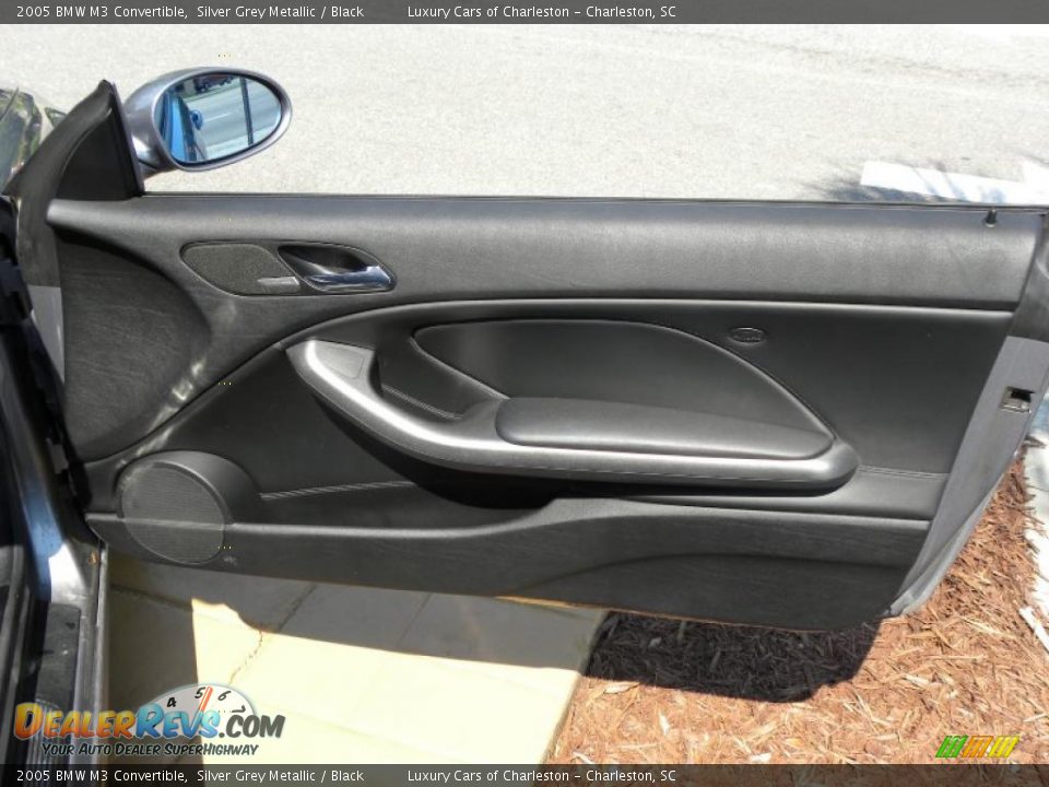 2005 BMW M3 Convertible Silver Grey Metallic / Black Photo #9