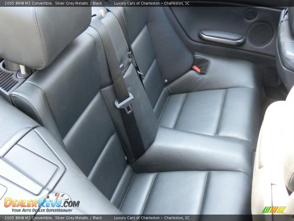 2005 BMW M3 Convertible Silver Grey Metallic / Black Photo #10