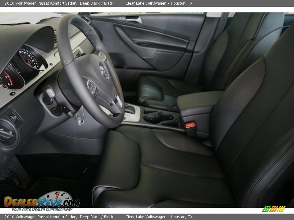 2010 Volkswagen Passat Komfort Sedan Deep Black / Black Photo #5