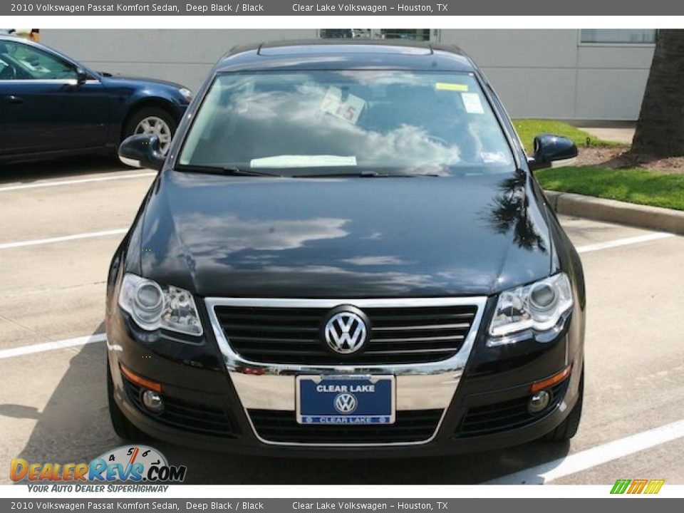 2010 Volkswagen Passat Komfort Sedan Deep Black / Black Photo #10