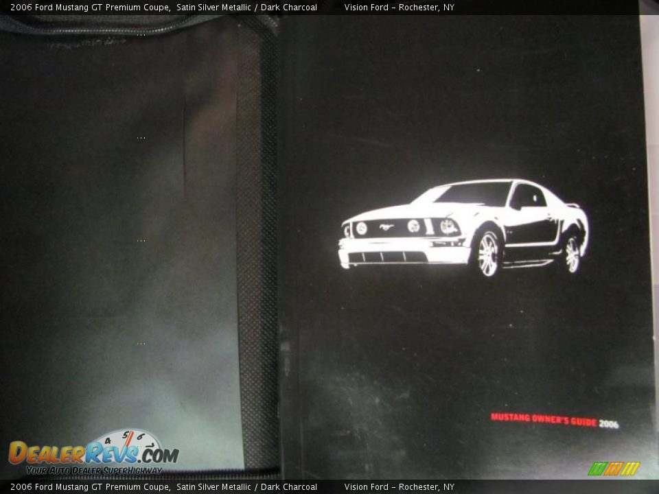 2006 Ford Mustang GT Premium Coupe Satin Silver Metallic / Dark Charcoal Photo #10