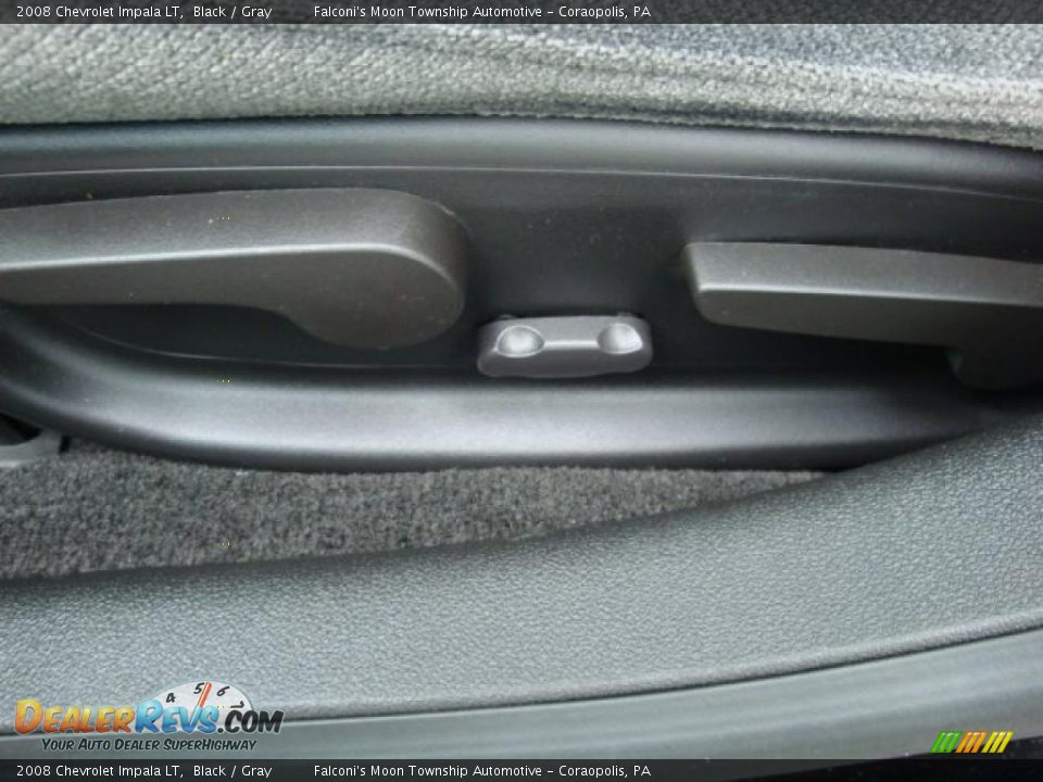 2008 Chevrolet Impala LT Black / Gray Photo #12
