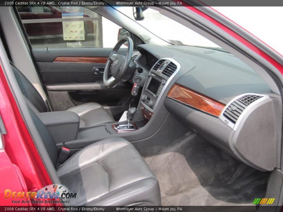 2008 Cadillac SRX 4 V8 AWD Crystal Red / Ebony/Ebony Photo #5