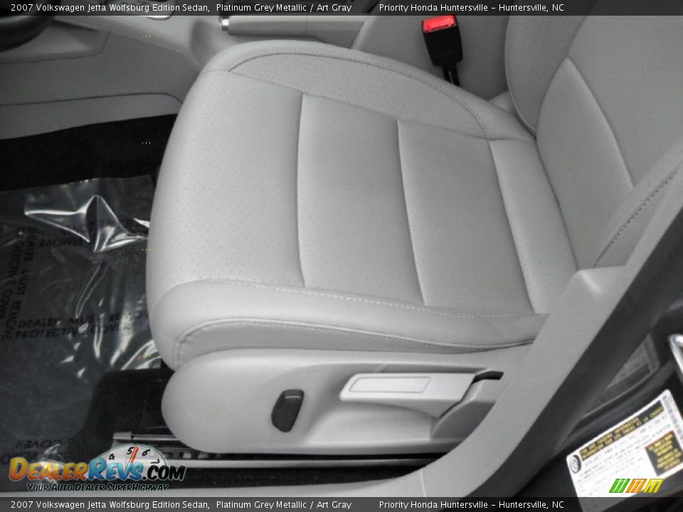 2007 Volkswagen Jetta Wolfsburg Edition Sedan Platinum Grey Metallic / Art Gray Photo #8