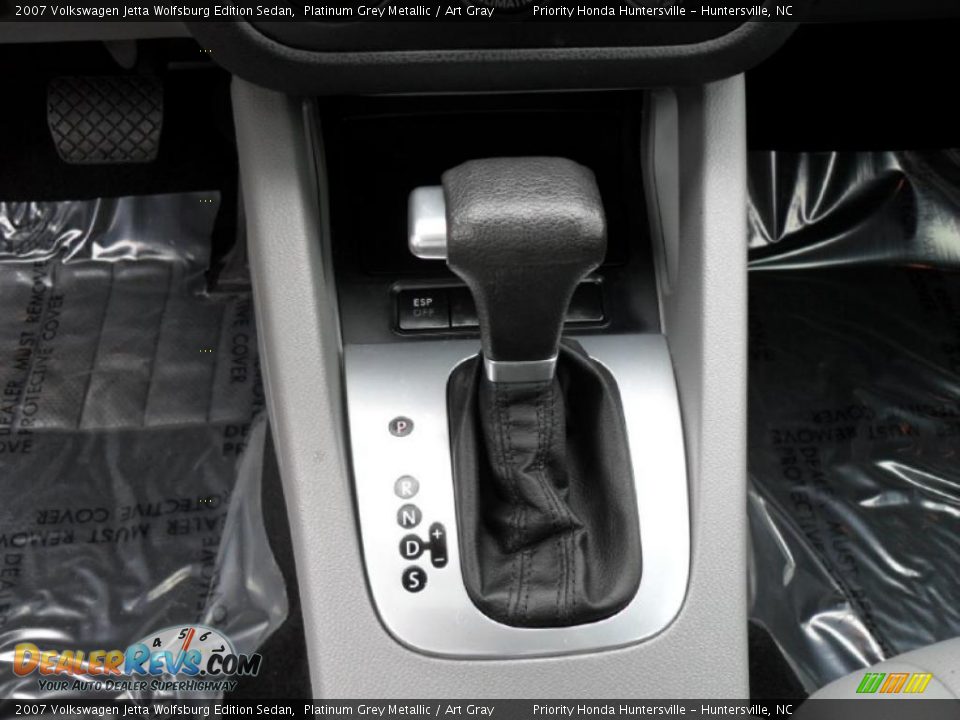 2007 Volkswagen Jetta Wolfsburg Edition Sedan Platinum Grey Metallic / Art Gray Photo #11