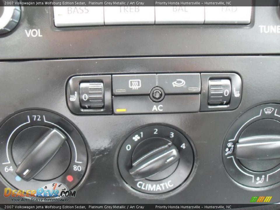 2007 Volkswagen Jetta Wolfsburg Edition Sedan Platinum Grey Metallic / Art Gray Photo #12