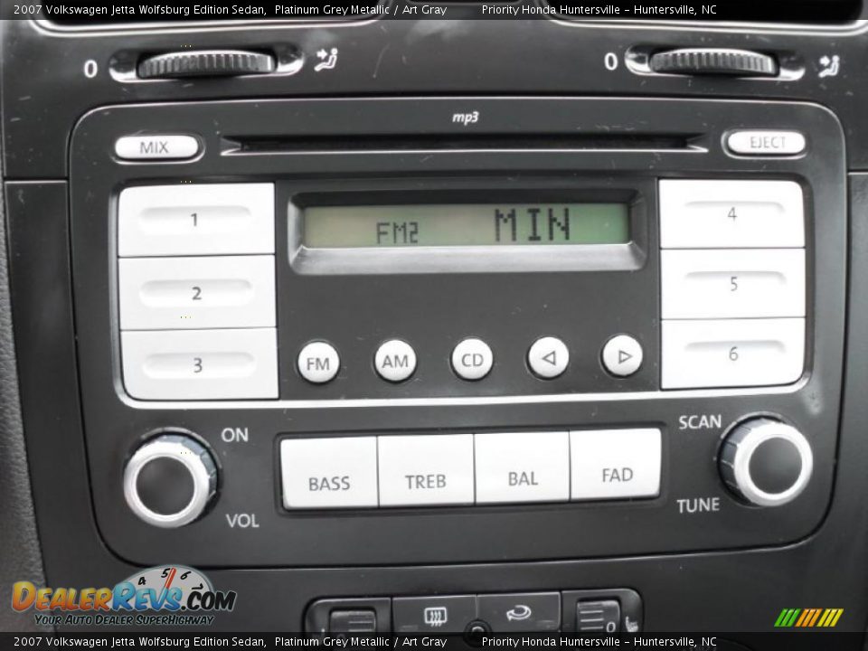 2007 Volkswagen Jetta Wolfsburg Edition Sedan Platinum Grey Metallic / Art Gray Photo #13