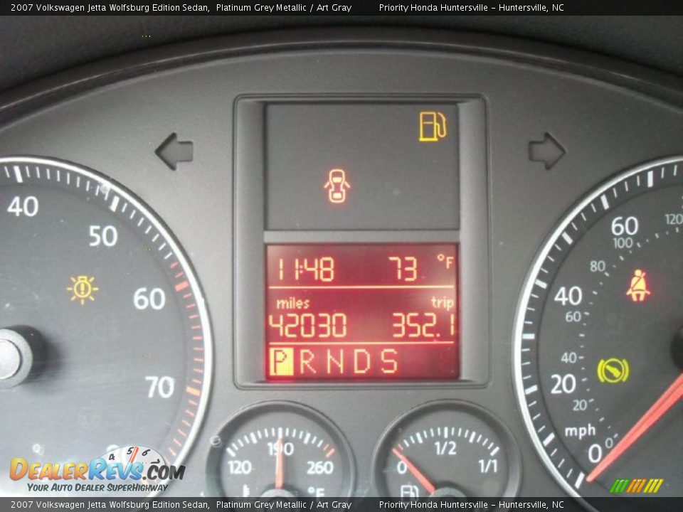 2007 Volkswagen Jetta Wolfsburg Edition Sedan Platinum Grey Metallic / Art Gray Photo #14