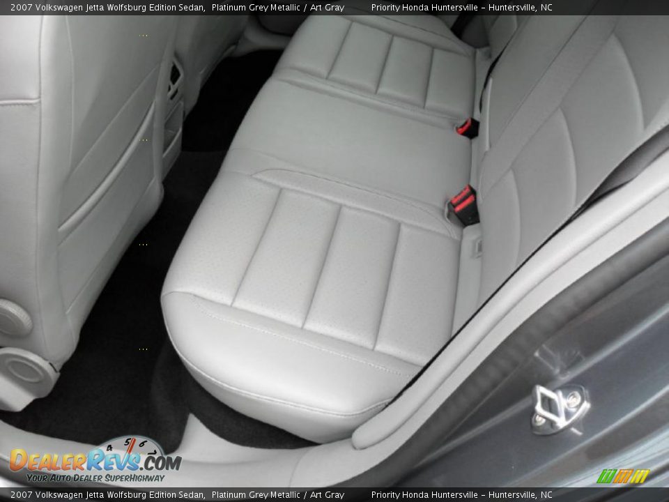 2007 Volkswagen Jetta Wolfsburg Edition Sedan Platinum Grey Metallic / Art Gray Photo #15
