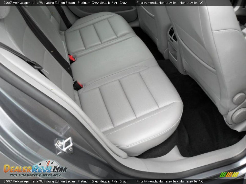 2007 Volkswagen Jetta Wolfsburg Edition Sedan Platinum Grey Metallic / Art Gray Photo #19