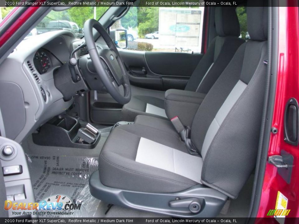2010 Ford Ranger XLT SuperCab Redfire Metallic / Medium Dark Flint Photo #5