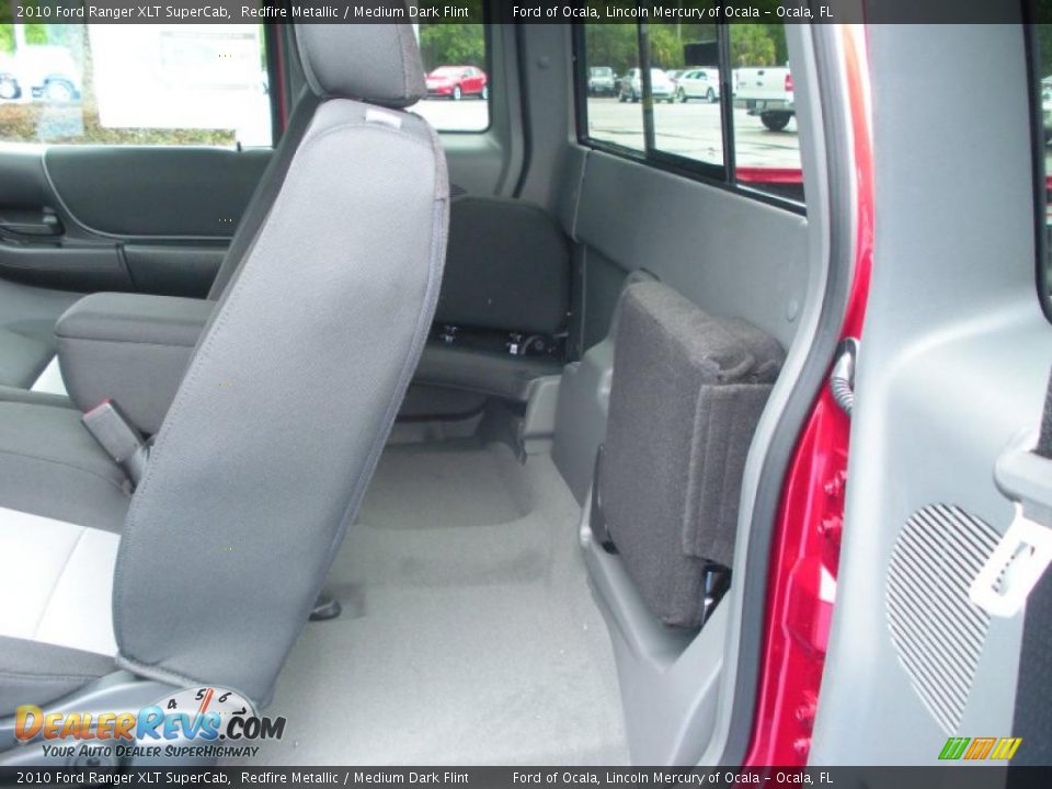 2010 Ford Ranger XLT SuperCab Redfire Metallic / Medium Dark Flint Photo #6