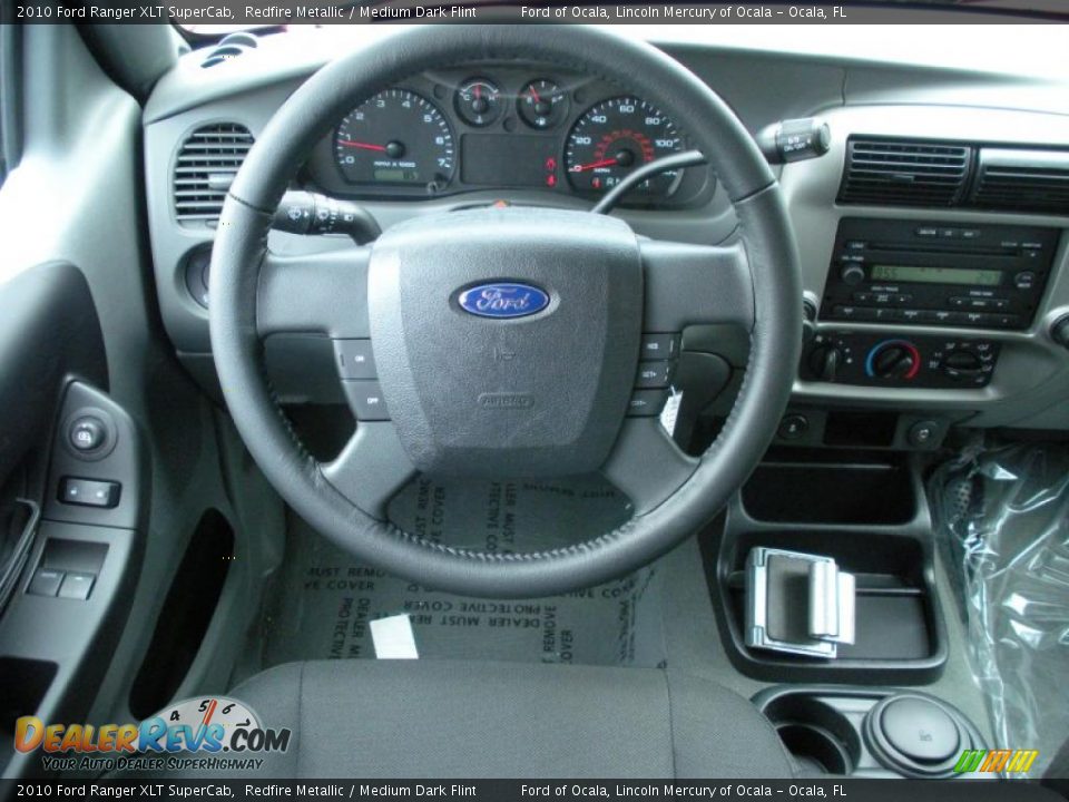2010 Ford Ranger XLT SuperCab Redfire Metallic / Medium Dark Flint Photo #7