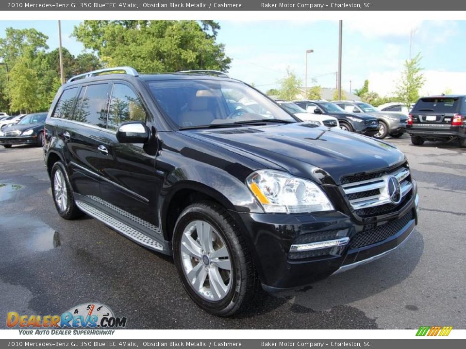 2010 Mercedes-Benz GL 350 BlueTEC 4Matic Obsidian Black Metallic / Cashmere Photo #1