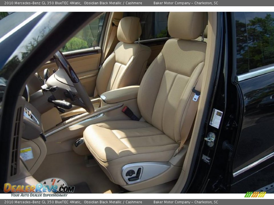 2010 Mercedes-Benz GL 350 BlueTEC 4Matic Obsidian Black Metallic / Cashmere Photo #6