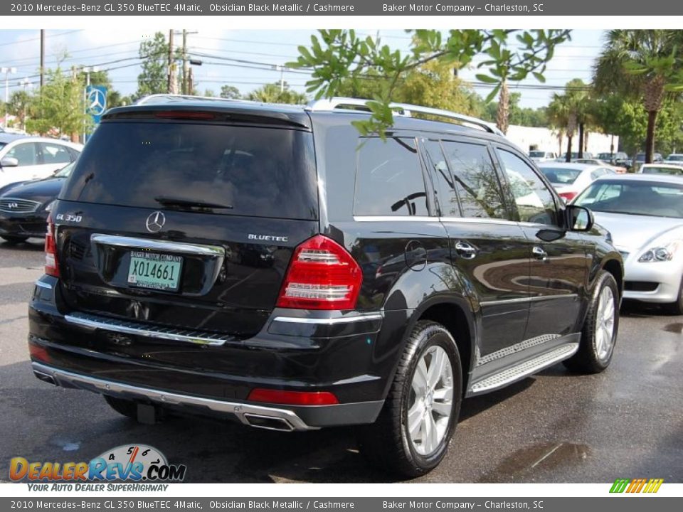 2010 Mercedes-Benz GL 350 BlueTEC 4Matic Obsidian Black Metallic / Cashmere Photo #17