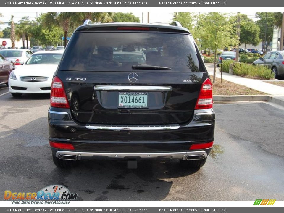 2010 Mercedes-Benz GL 350 BlueTEC 4Matic Obsidian Black Metallic / Cashmere Photo #18