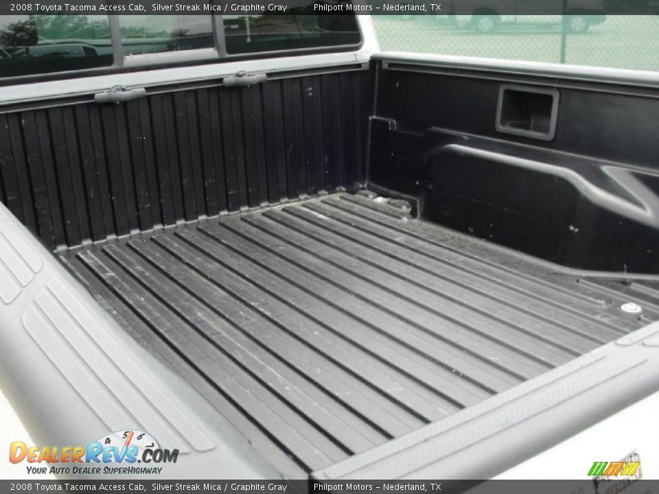 2008 Toyota Tacoma Access Cab Silver Streak Mica / Graphite Gray Photo #23