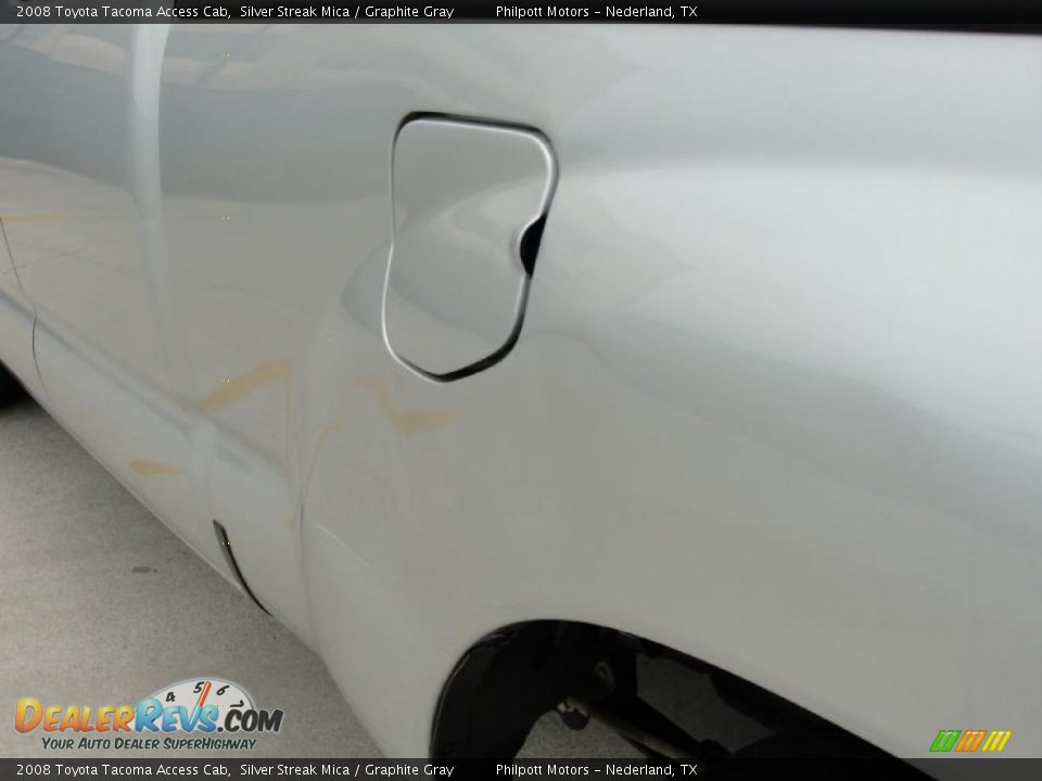 2008 Toyota Tacoma Access Cab Silver Streak Mica / Graphite Gray Photo #24