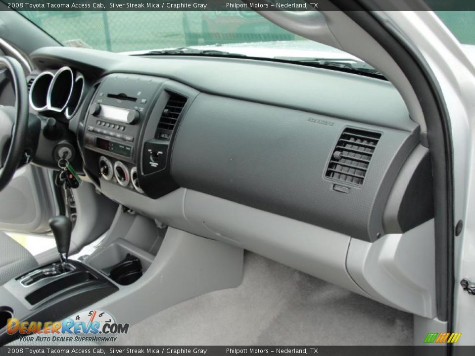 2008 Toyota Tacoma Access Cab Silver Streak Mica / Graphite Gray Photo #29