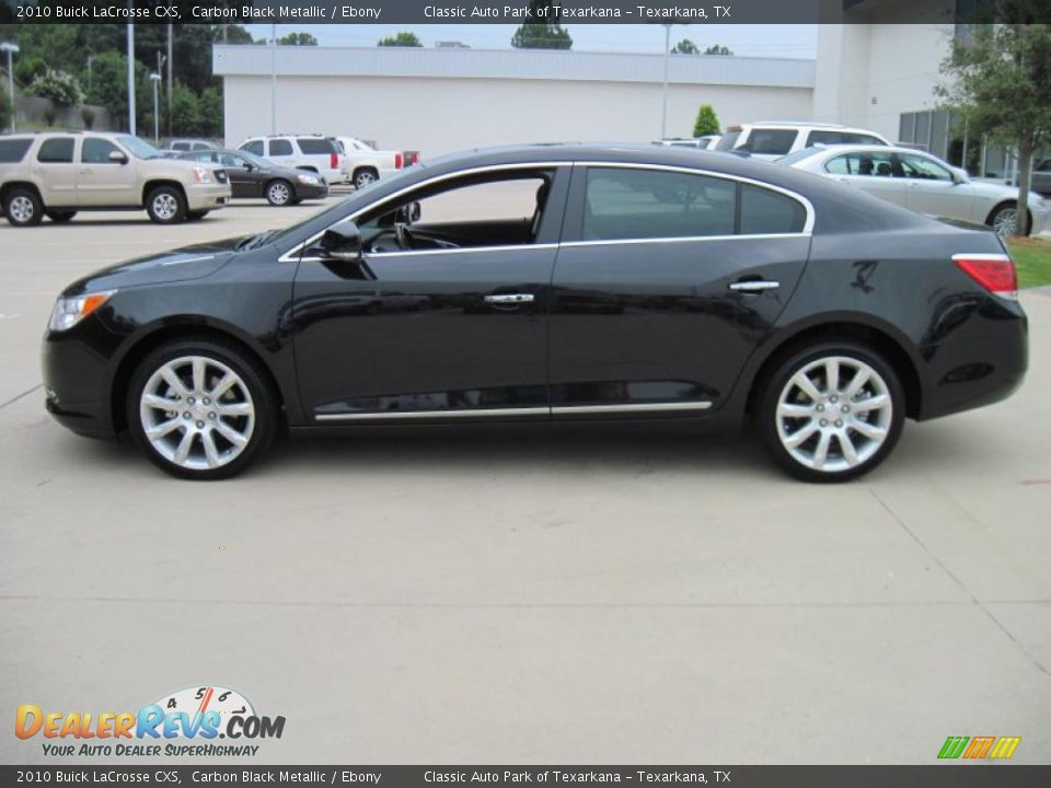 2010 Buick LaCrosse CXS Carbon Black Metallic / Ebony Photo #3