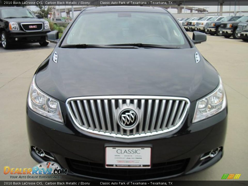 2010 Buick LaCrosse CXS Carbon Black Metallic / Ebony Photo #5