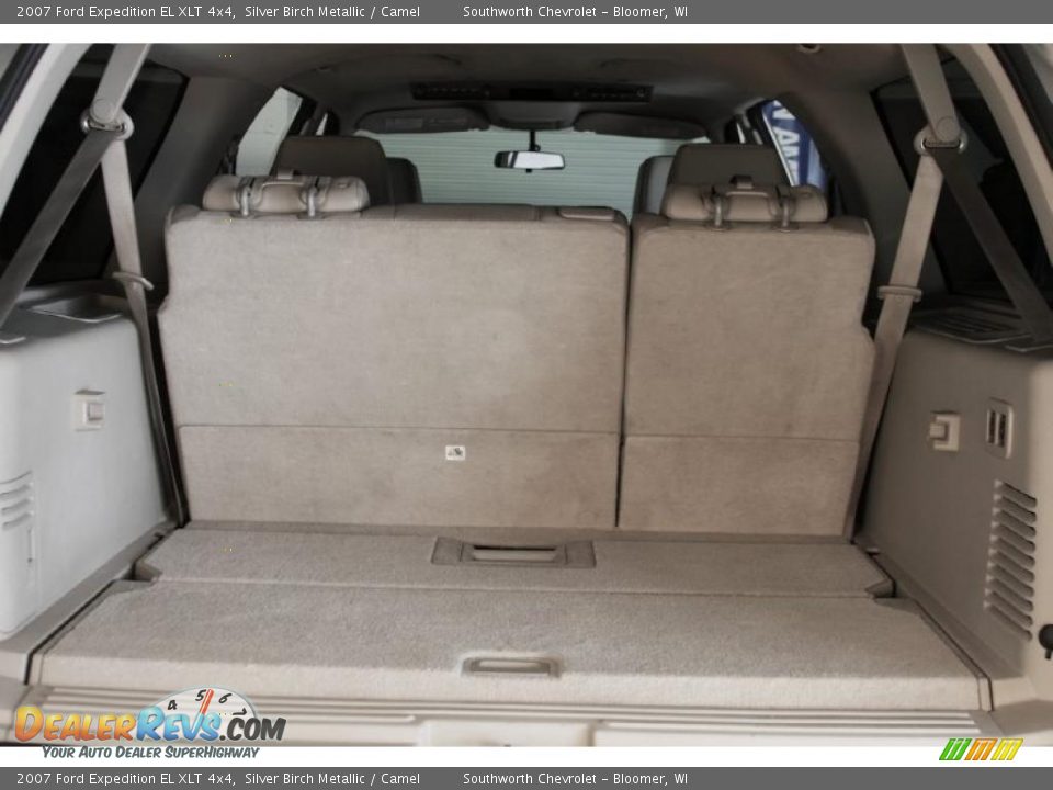 2007 Ford Expedition EL XLT 4x4 Silver Birch Metallic / Camel Photo #10