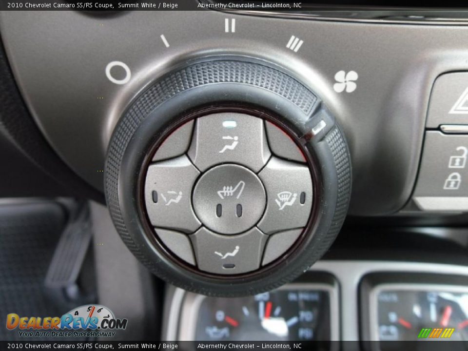 2010 Chevrolet Camaro SS/RS Coupe Summit White / Beige Photo #11