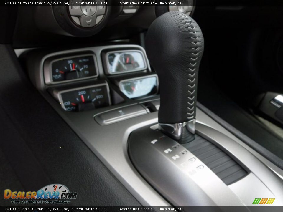 2010 Chevrolet Camaro SS/RS Coupe Summit White / Beige Photo #12