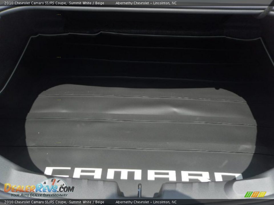 2010 Chevrolet Camaro SS/RS Coupe Summit White / Beige Photo #14