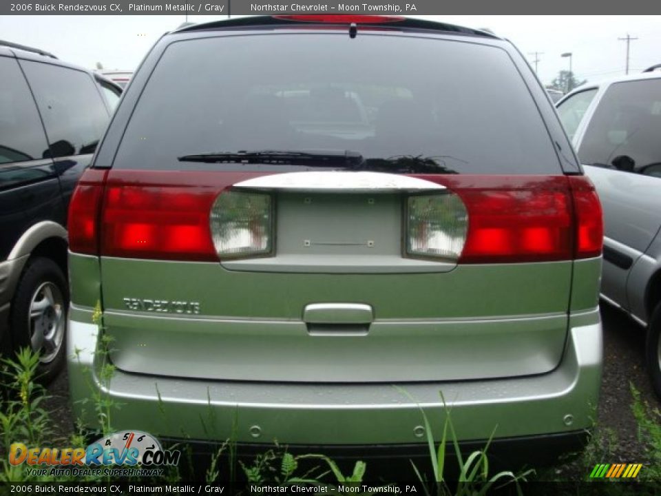 2006 Buick Rendezvous CX Platinum Metallic / Gray Photo #3