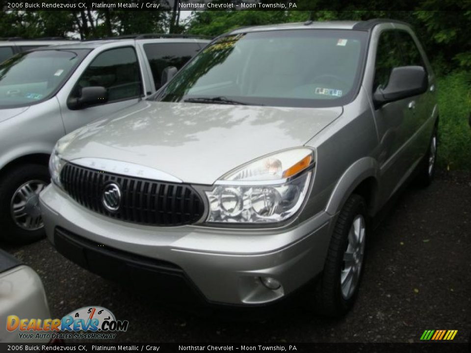 2006 Buick Rendezvous CX Platinum Metallic / Gray Photo #5