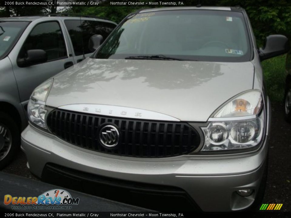 2006 Buick Rendezvous CX Platinum Metallic / Gray Photo #6