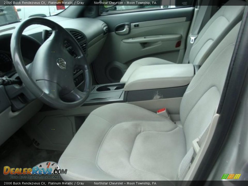 2006 Buick Rendezvous CX Platinum Metallic / Gray Photo #8