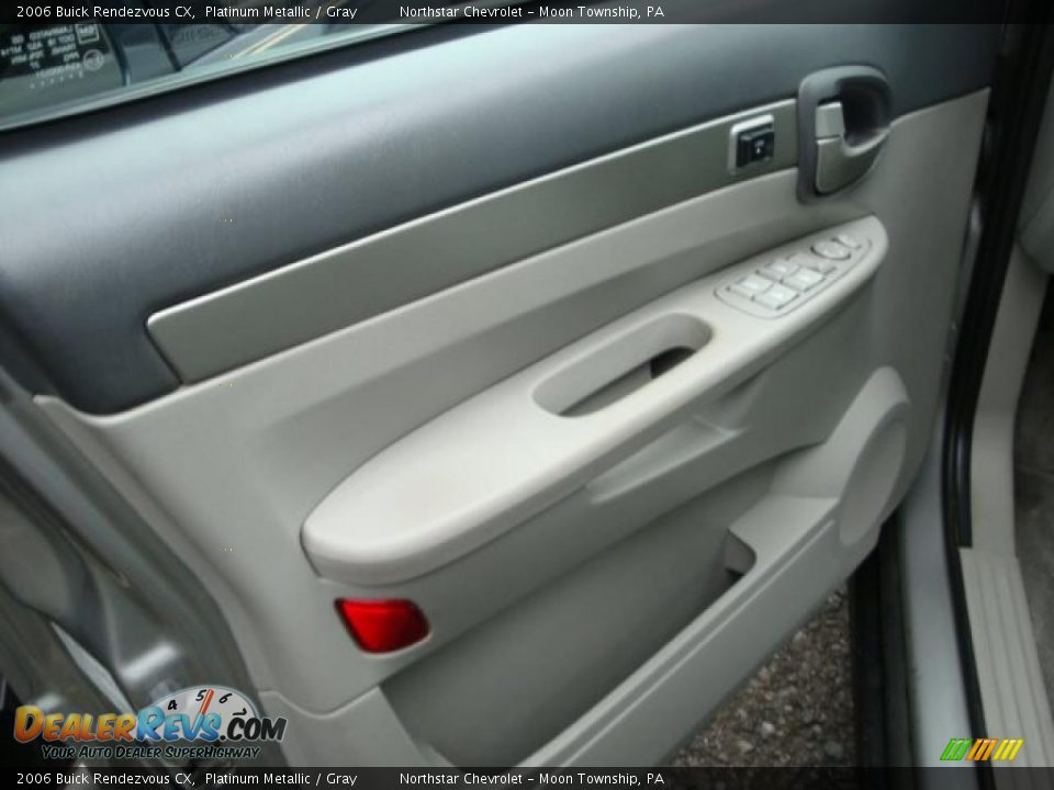 2006 Buick Rendezvous CX Platinum Metallic / Gray Photo #11