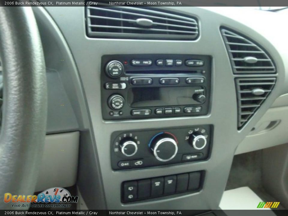 2006 Buick Rendezvous CX Platinum Metallic / Gray Photo #13