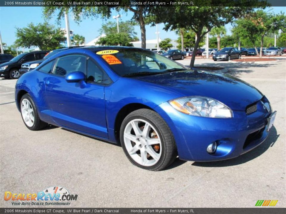 2006 Mitsubishi Eclipse GT Coupe UV Blue Pearl / Dark Charcoal Photo #1