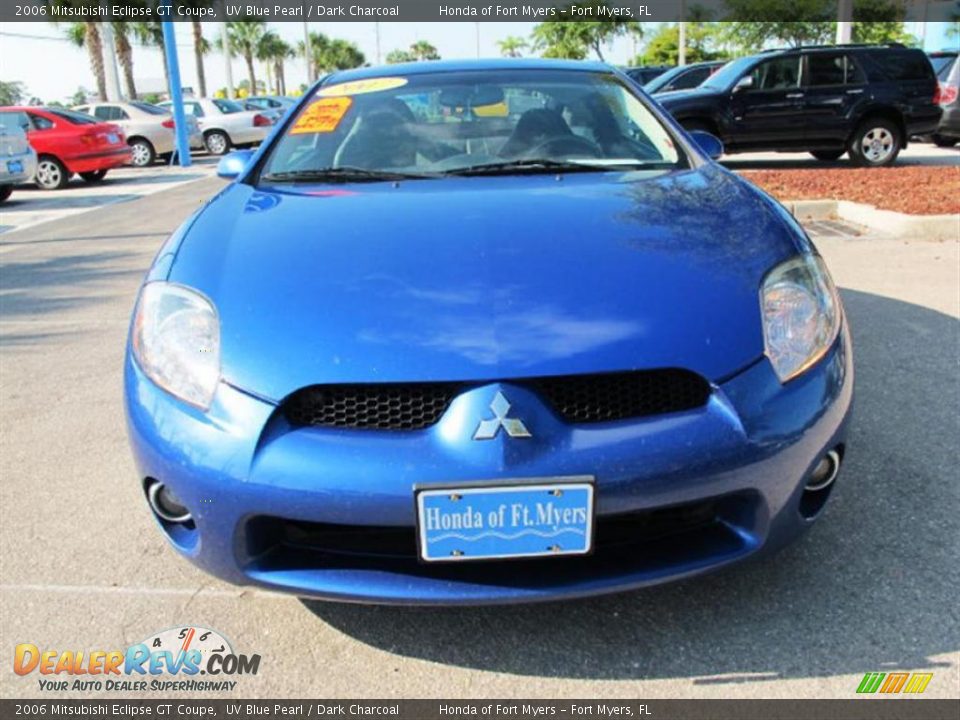 2006 Mitsubishi Eclipse GT Coupe UV Blue Pearl / Dark Charcoal Photo #3