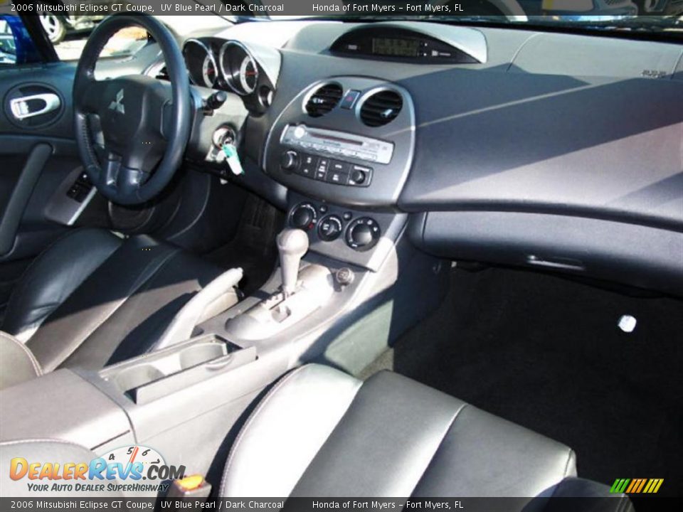 2006 Mitsubishi Eclipse GT Coupe UV Blue Pearl / Dark Charcoal Photo #13