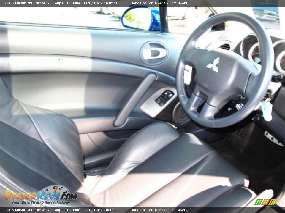 2006 Mitsubishi Eclipse GT Coupe UV Blue Pearl / Dark Charcoal Photo #14