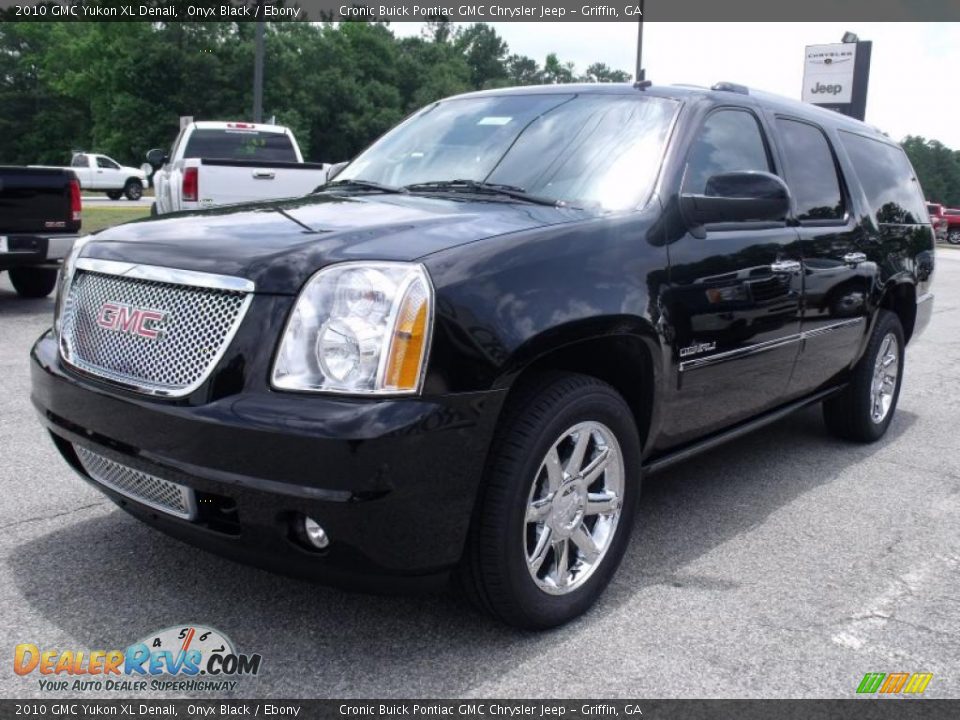 Gmc yukon xl denali black #2