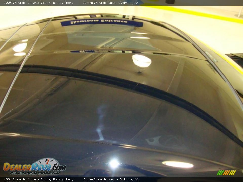 2005 Chevrolet Corvette Coupe Black / Ebony Photo #19